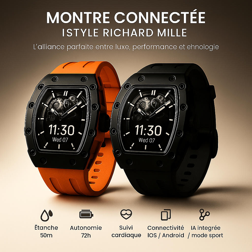 Montre Connectée SM / La Puissance de l'élégance