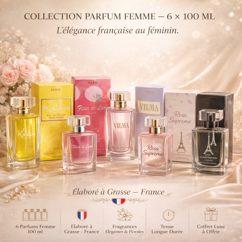 Collection 6 Parfums - Femme 100 ml