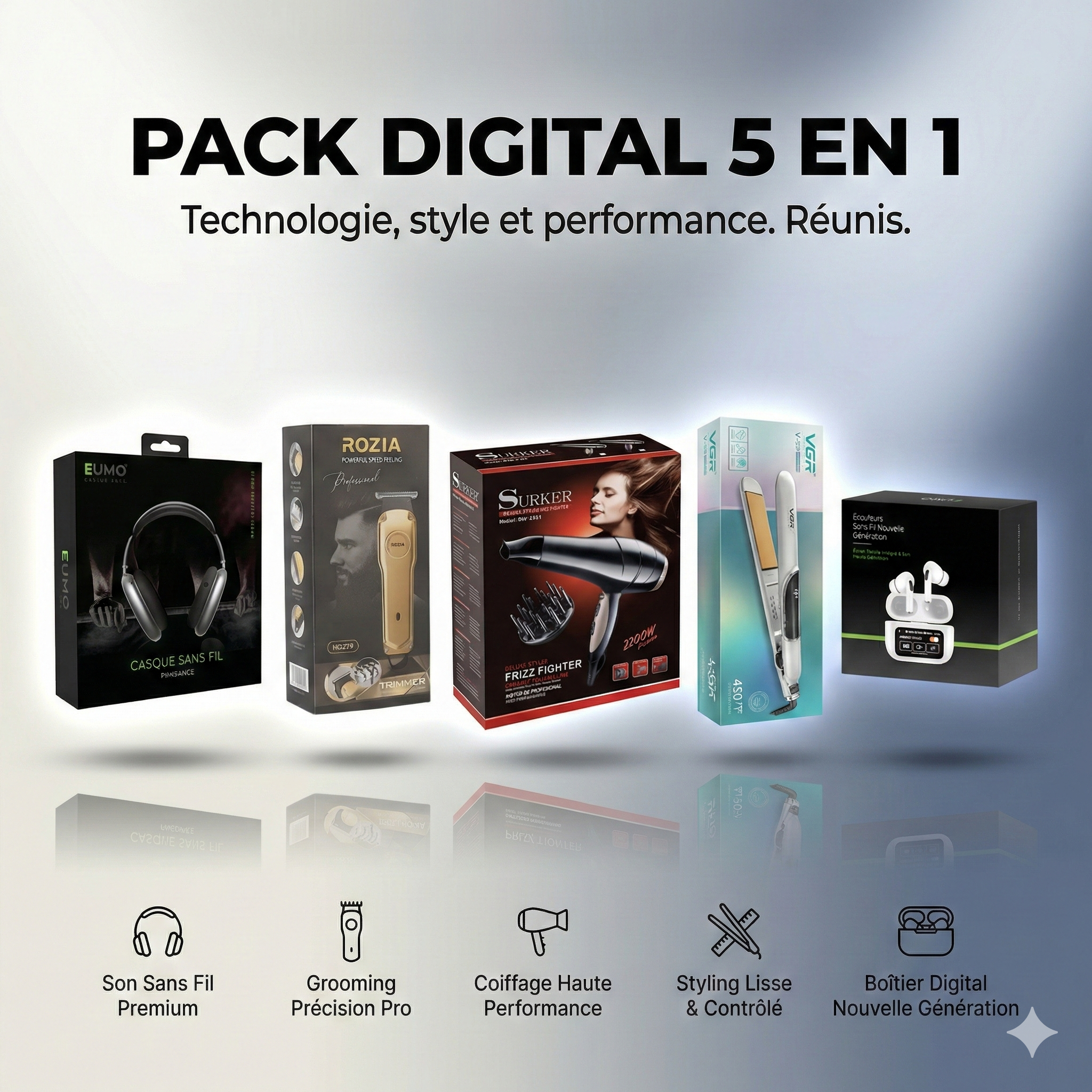 Pack Digital 5 en 1