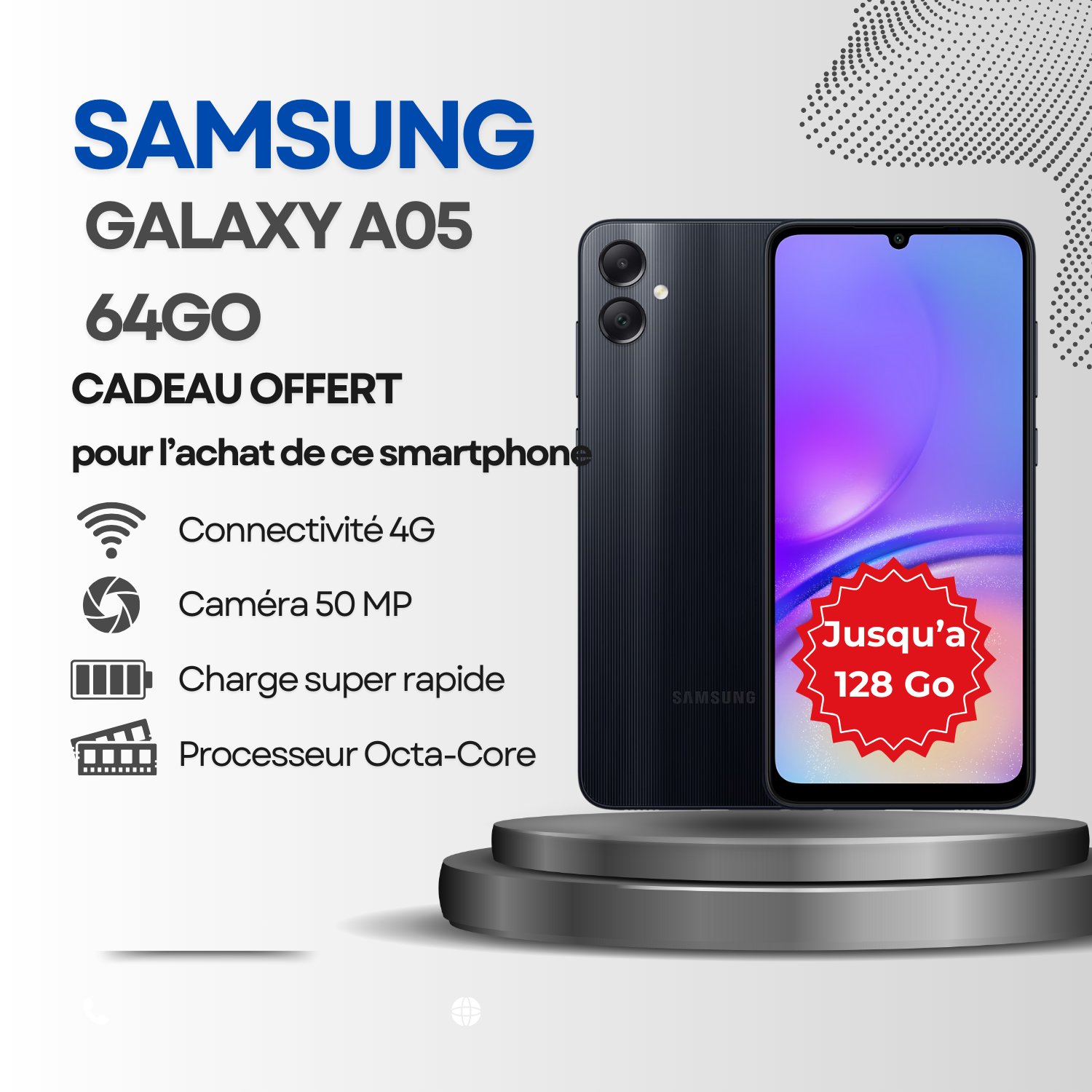 SAMSUNG Galaxy A05 64 Go