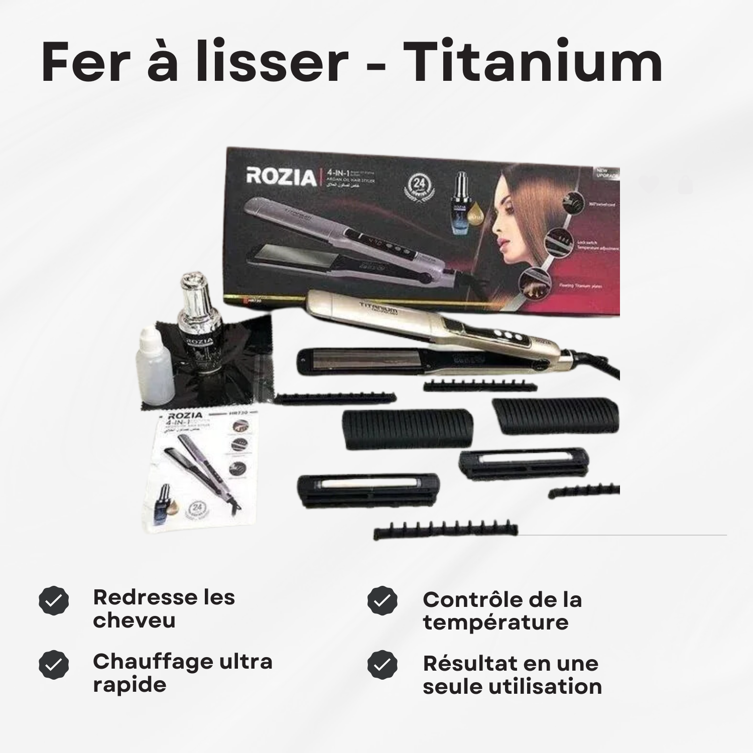 Fer à lisser - Titanium