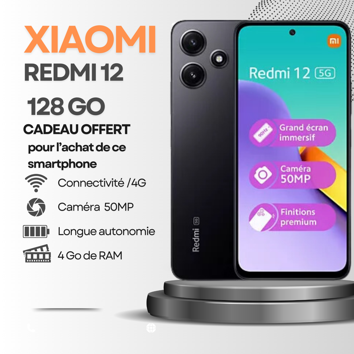 XIAOMI Redmi 12 128 Go