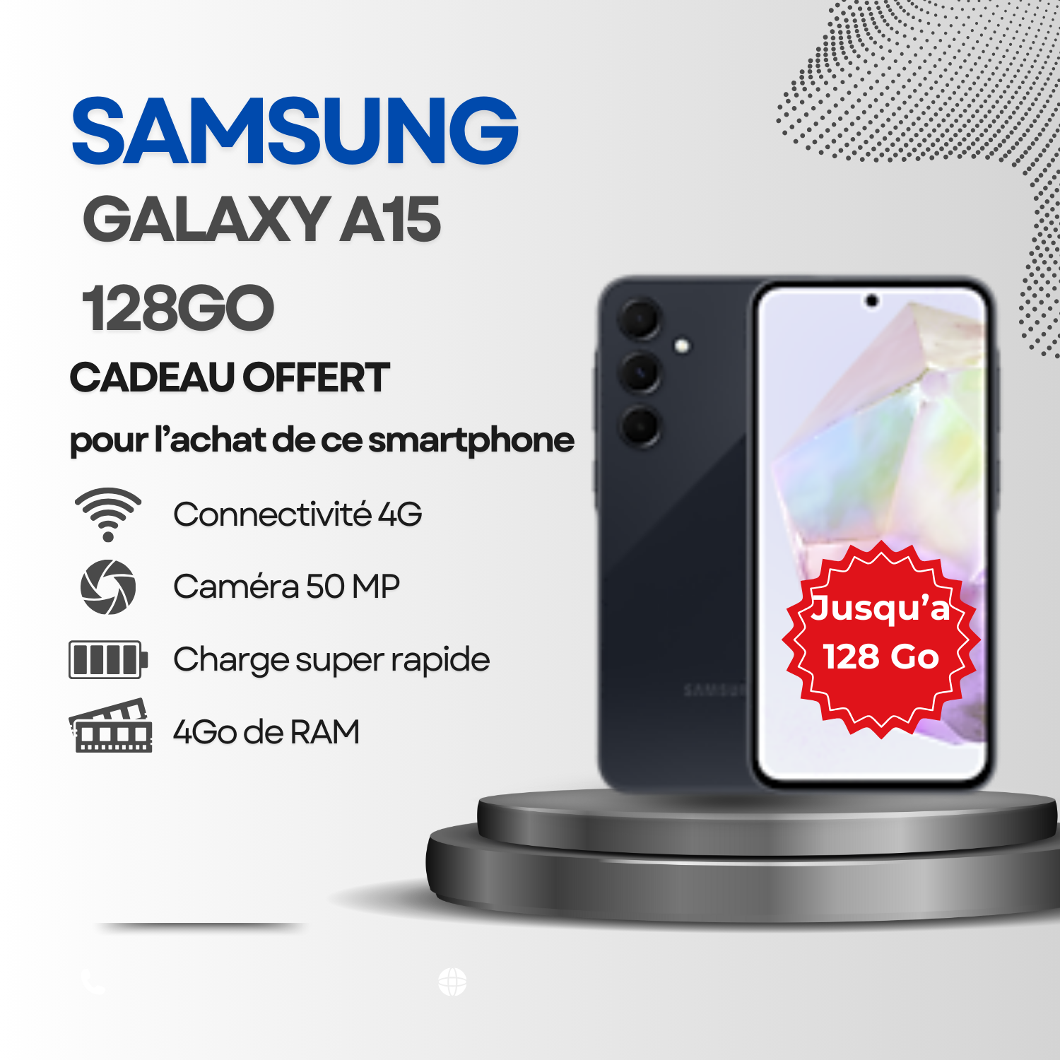 SAMSUNG Galaxy A15 128Go