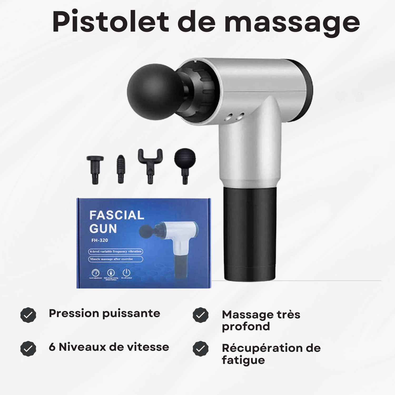 Pistolet de massage