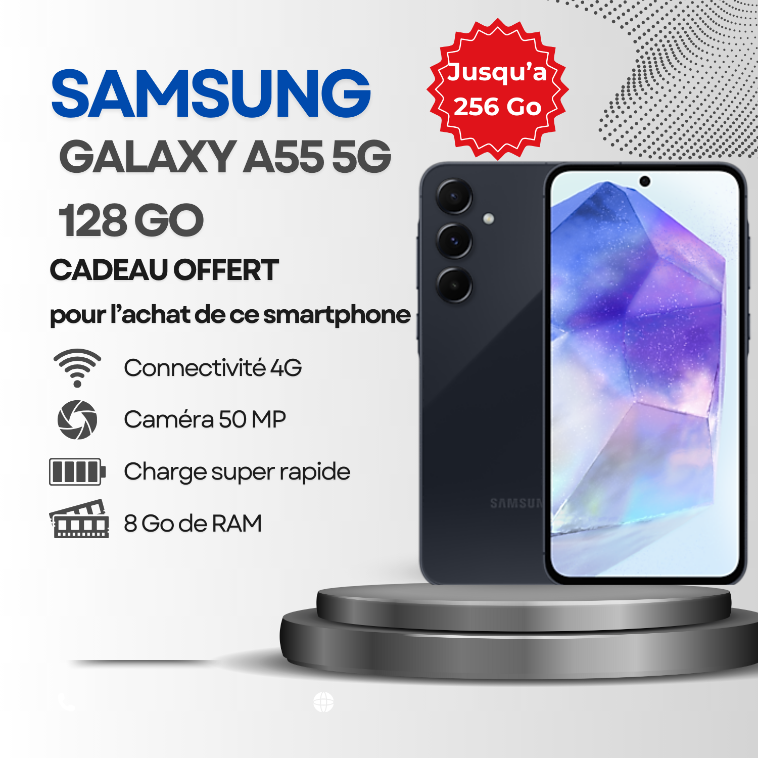 SAMSUNG Galaxy A55 5G 128Go