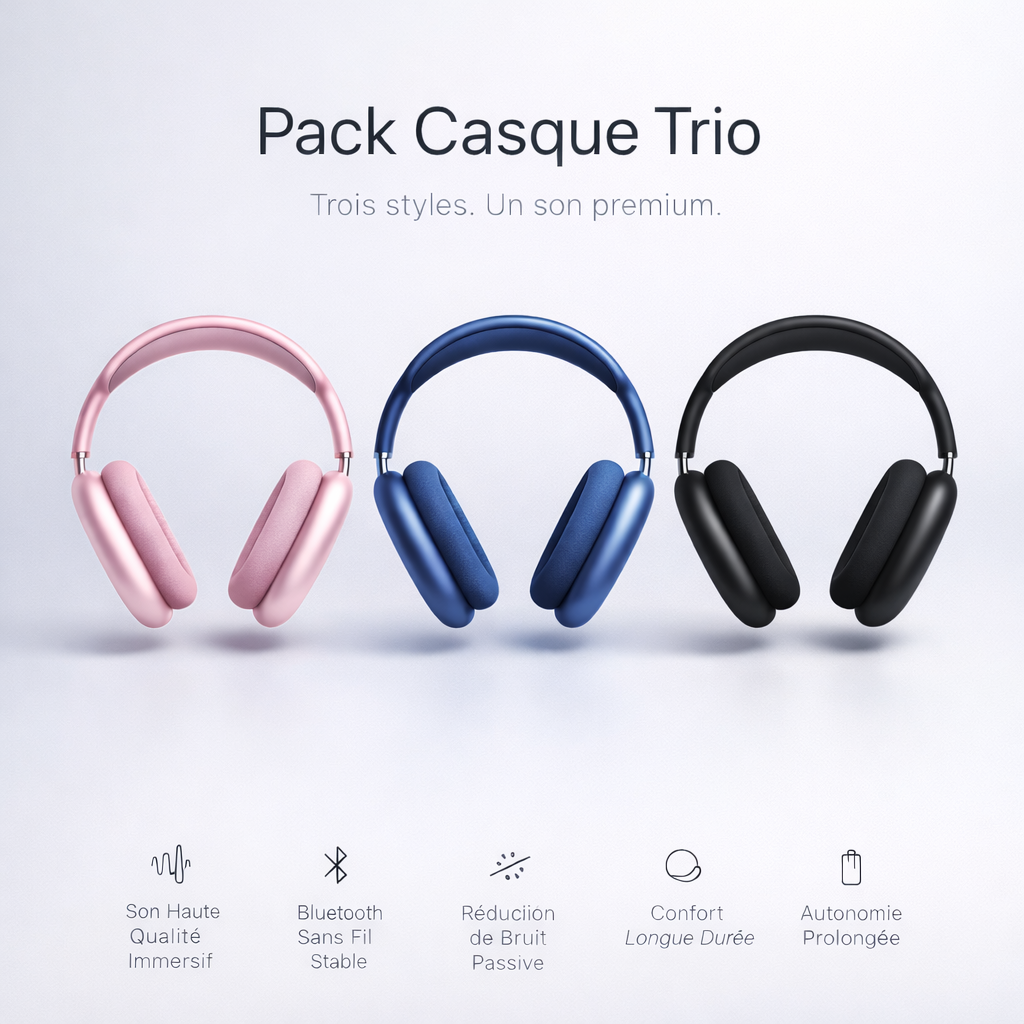 Pack Casque Trio