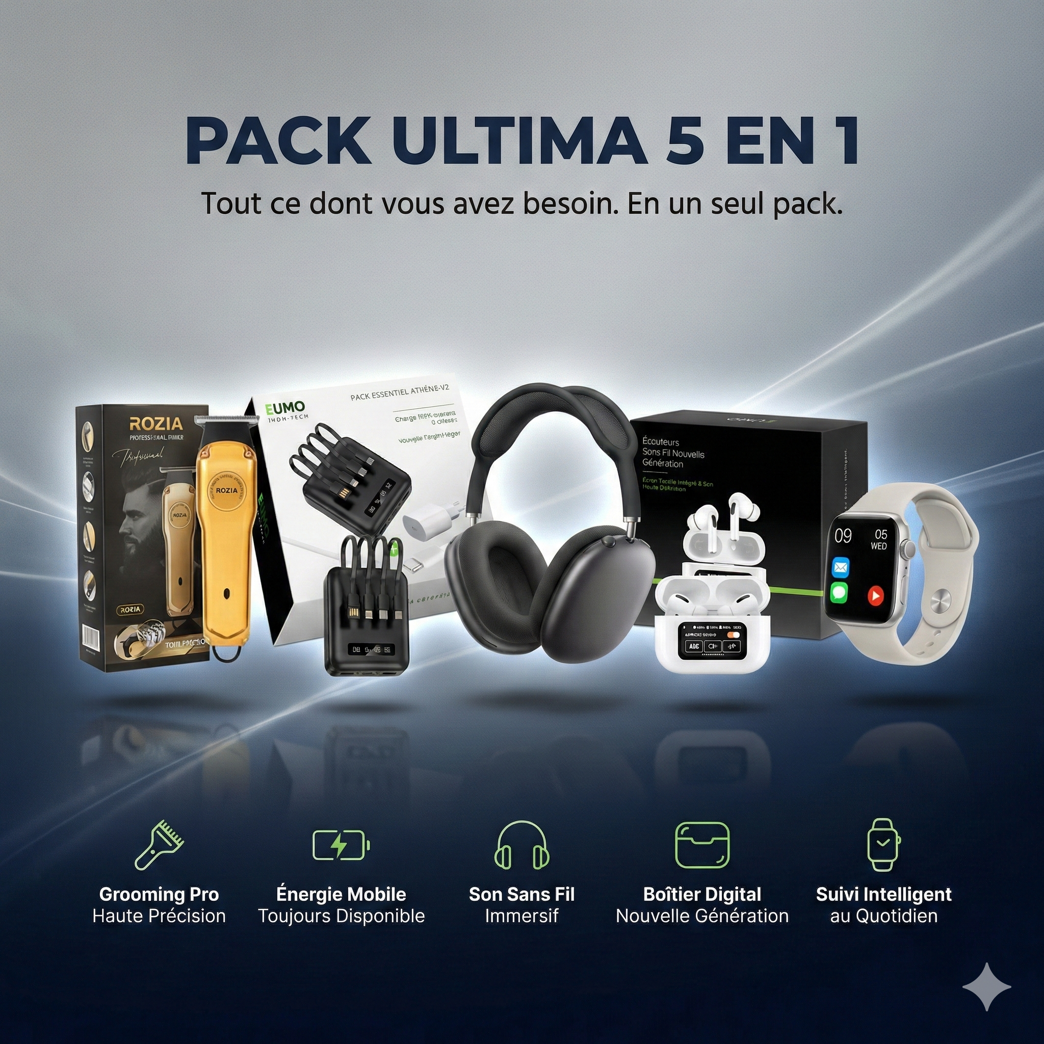 Pack Ultima 5-en-1