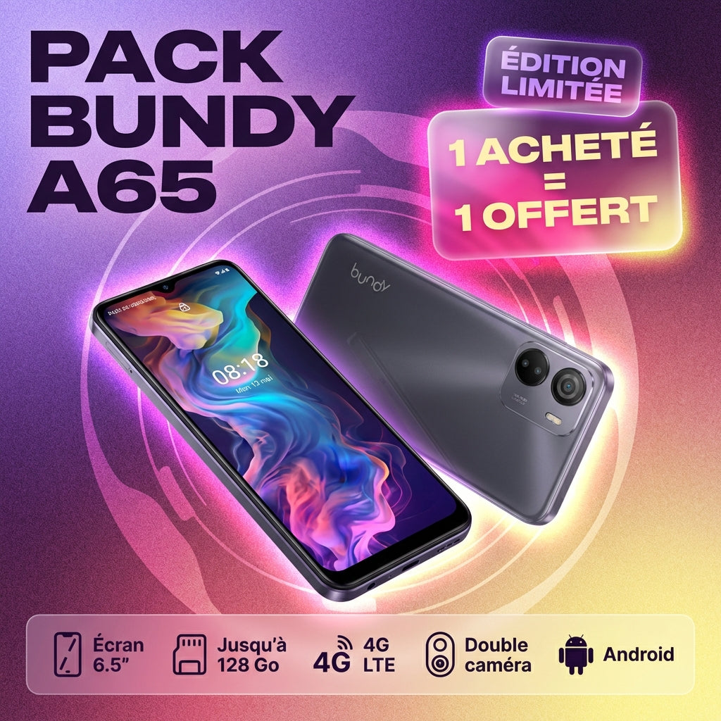 Pack Bundy A65 | 1 ACHETÉ / 1 OFFERT